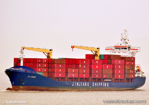 vessel Jj Sun IMO: 9406831, Container Ship
