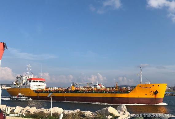 vessel Tatiana B IMO: 9406972, Chemical Oil Products Tanker
