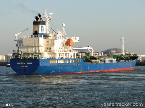 vessel Golden Yosa IMO: 9407081, Chemical Oil Products Tanker
