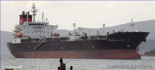 vessel Evergreen State IMO: 9408138, Chemical Oil Products Tanker
