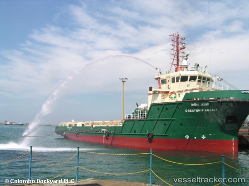 vessel Greatship Anjali IMO: 9408425, Offshore Tug Supply Ship
