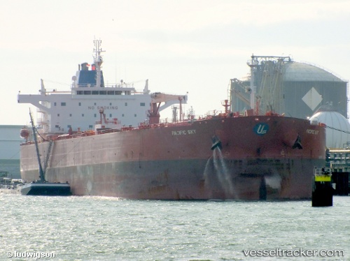 vessel PACIFIC SKY IMO: 9408554, Crude Oil Tanker