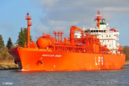 vessel Marycam Swan IMO: 9409168, Lpg Tanker
