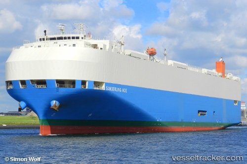 vessel Sanderling Ace IMO: 9409481, Vehicles Carrier
