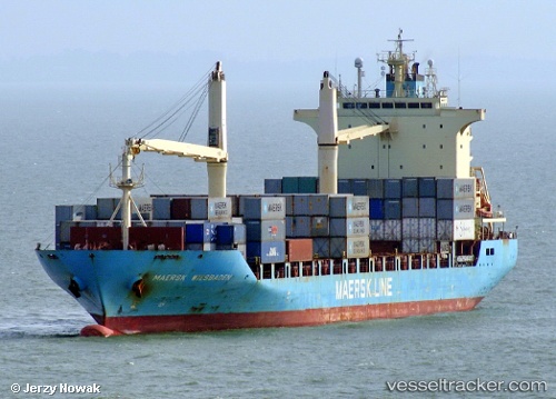 vessel Maersk Wiesbaden IMO: 9410272, Container Ship

