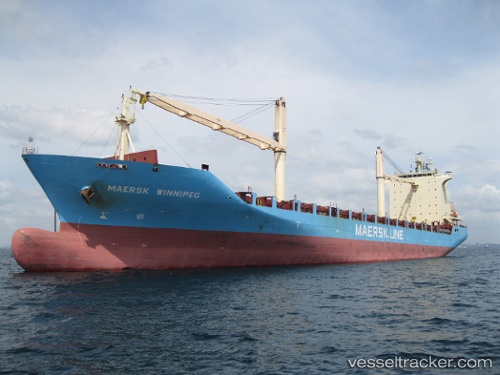 vessel Maersk Winnipeg IMO: 9410284, Container Ship
