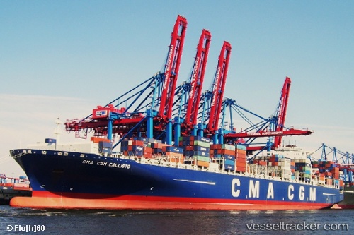 vessel Cma Cgm Callisto IMO: 9410753, Container Ship
