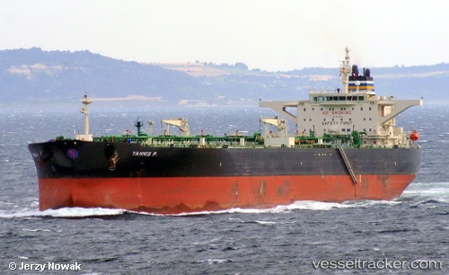 vessel Yannis P IMO: 9411343, Crude Oil Tanker
