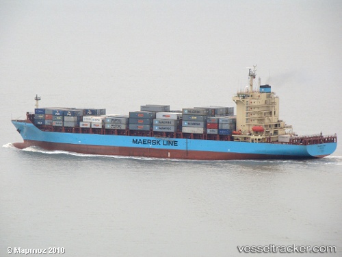 vessel Maersk Visby IMO: 9411367, Container Ship
