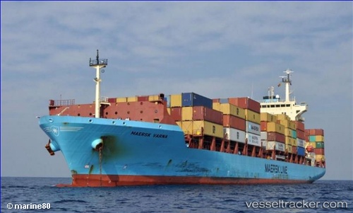 vessel Maersk Varna IMO: 9411379, Container Ship
