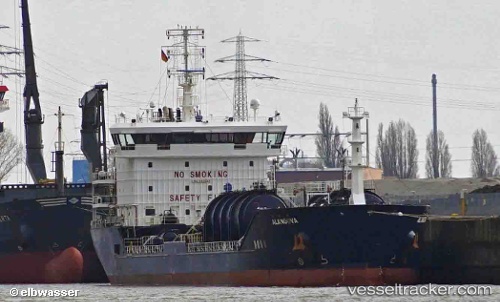 vessel Alangova IMO: 9411927, Chemical Oil Products Tanker
