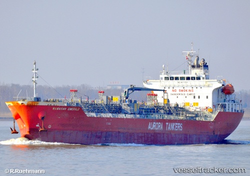 vessel Wawasan Emerald IMO: 9412763, Chemical Oil Products Tanker
