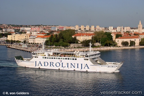 vessel Juraj Dalmatinac IMO: 9415193, Passenger Ro Ro Cargo Ship
