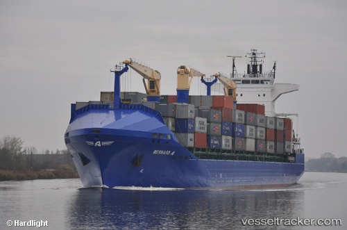 vessel Bernard A IMO: 9415959, Container Ship
