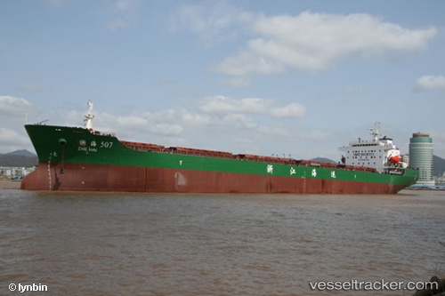 vessel Zhe Hai 507 IMO: 9416513, Bulk Carrier
