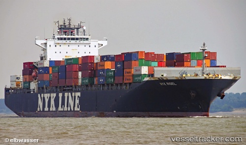vessel NYK RIGEL IMO: 9416977, Container Ship