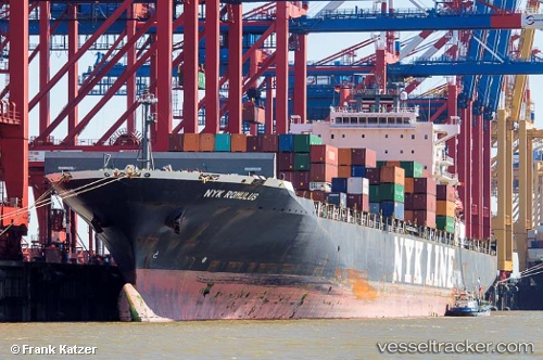 vessel Nyk Romulus IMO: 9416989, Container Ship
