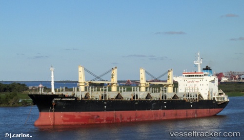 vessel Cosco Jinggangshan IMO: 9418315, Bulk Carrier
