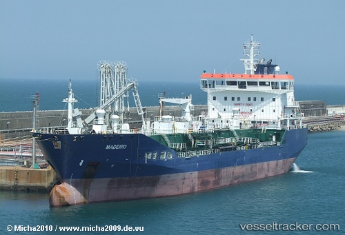 vessel Mt Madeiro IMO: 9418913, Chemical Oil Products Tanker
