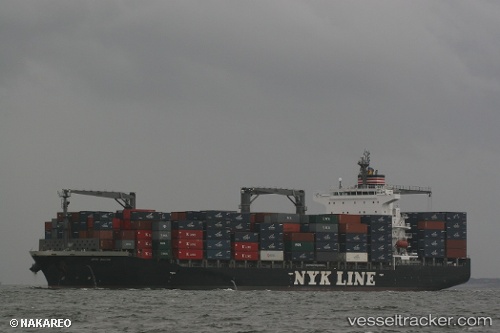 vessel NYK SILVIA IMO: 9419656, Container Ship