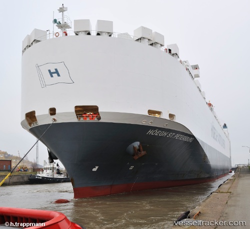 vessel Hoegh St. Petersburg IMO: 9420045, Vehicles Carrier
