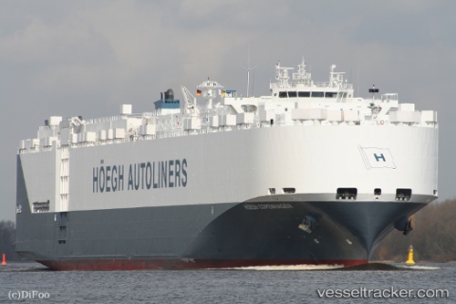 vessel Hoegh Copenhagen IMO: 9420057, Vehicles Carrier
