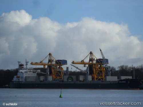 vessel Columbia IMO: 9423530, Bulk Carrier
