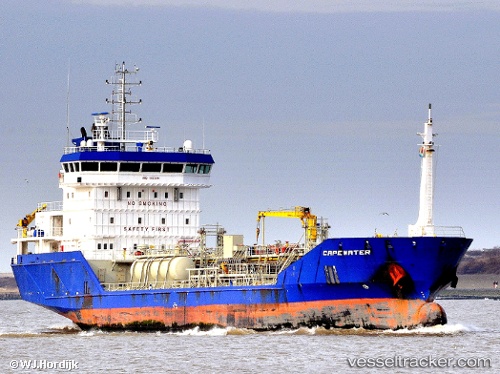 vessel Capewater IMO: 9423841, Chemical Oil Products Tanker
