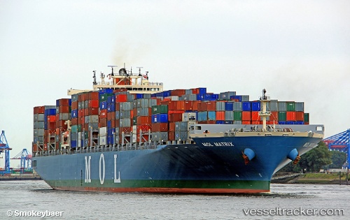 vessel Mol Matrix IMO: 9424924, Container Ship
