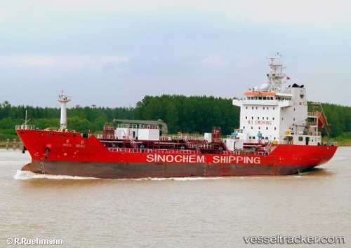vessel Sc Chongqing IMO: 9425045, Chemical Oil Products Tanker
