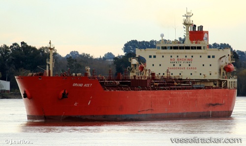 vessel Grand Ace7 IMO: 9425265, Chemical Oil Products Tanker
