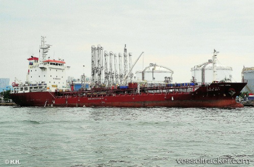 vessel New Sky IMO: 9425605, Chemical Oil Products Tanker
