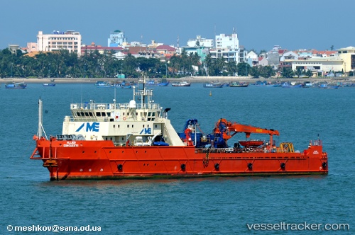vessel Sapura Conquest IMO: 9426439, Offshore Support Vessel

