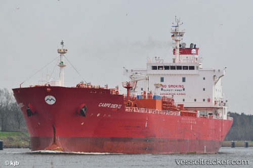vessel Carpe Diem Ii IMO: 9428815, Chemical Oil Products Tanker
