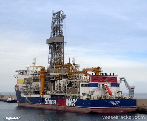 vessel Stena Forth IMO: 9428932, Drilling Ship
