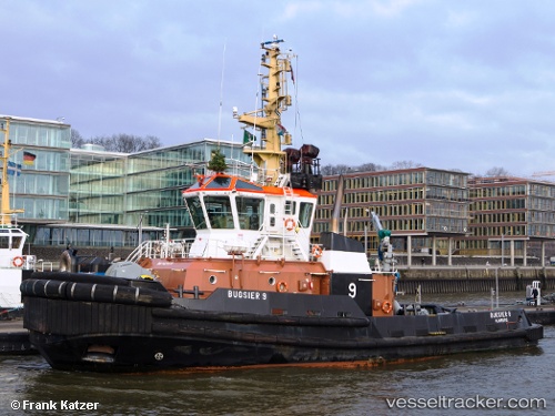 vessel Bugsier 9 IMO: 9429558, Tug
