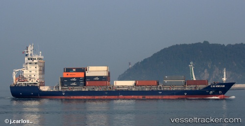 vessel MEDKON MERSIN IMO: 9430040, Container Ship