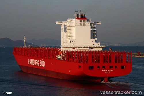 vessel Santa Ursula IMO: 9430387, Container Ship
