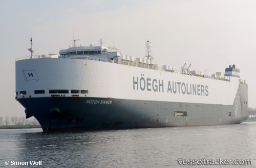 vessel Hoegh Xiamen IMO: 9431848, Vehicles Carrier
