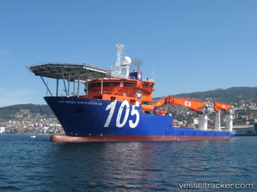 vessel Lv North Ocean 105 IMO: 9433183, Offshore Support Vessel
