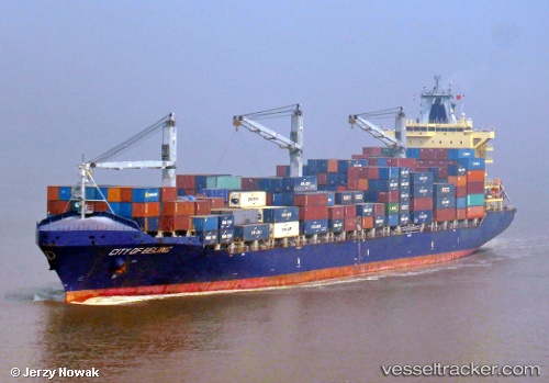 vessel City Of Beijing IMO: 9434474, Container Ship
