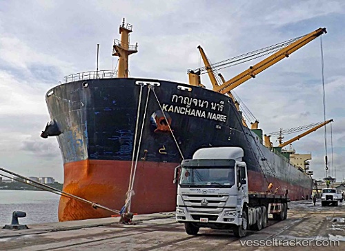 vessel Kanchana Naree IMO: 9434735, Bulk Carrier
