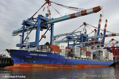 vessel Maersk Nijmegen IMO: 9434929, Container Ship
