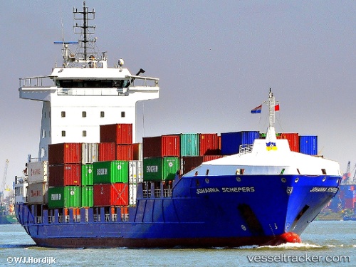 vessel Johanna Schepers IMO: 9436305, Container Ship
