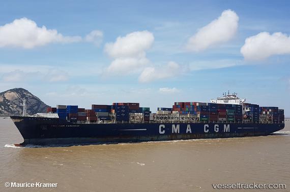 vessel Cma Cgm Tancredi IMO: 9436355, Container Ship
