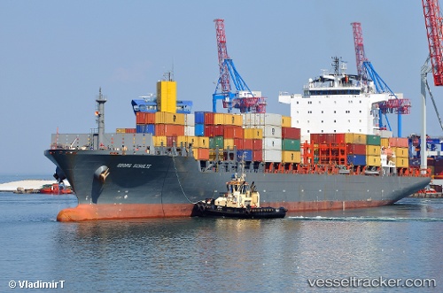 vessel CMA CGM AMBARLI IMO: 9436422, Container Ship