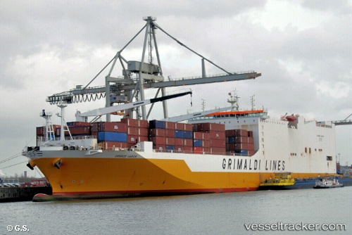 vessel Grande Gabon IMO: 9437933, Ro Ro Cargo Ship
