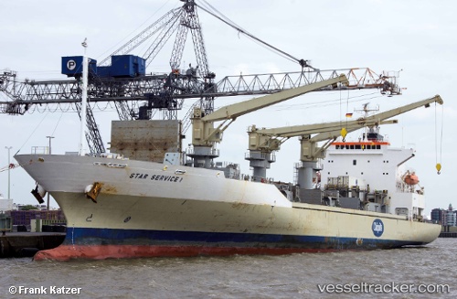 vessel Star Service 1 IMO: 9438482, Refrigerated Cargo Ship
