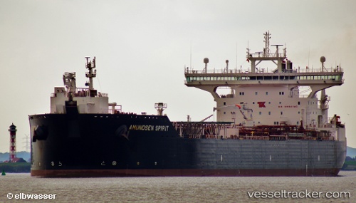 vessel Amundsen Spirit IMO: 9438858, Crude Oil Tanker
