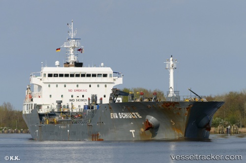 vessel Eva Schulte IMO: 9439826, Chemical Oil Products Tanker

